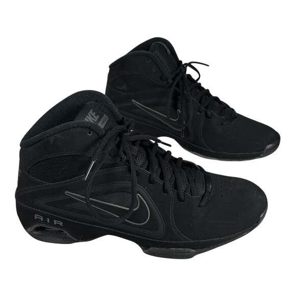 Nike Air Visi Pro 3 Men’s Size 9.5 Black 525745-001 High Top Basketball Sneakers main image 6